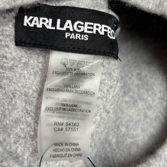 NWT Karl Lagerfeld Wool \